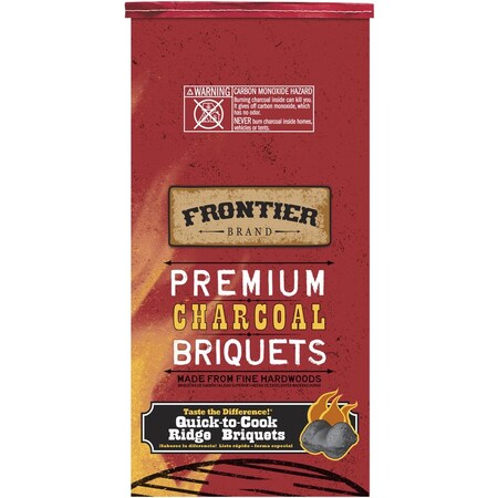 Frontier Hardwood Charcoal Briquettes 15.4 lb 192-330-021